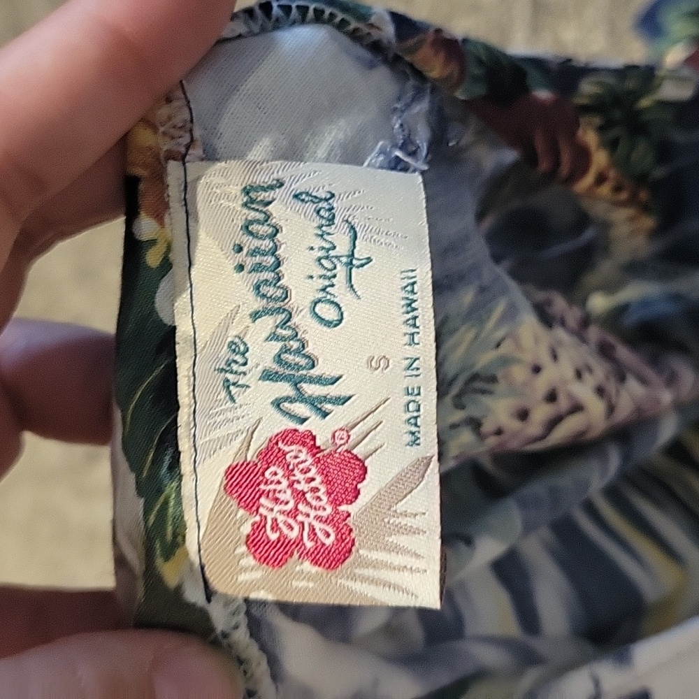 Hilo Hattie Hawaiian Original Tropical Skirt Sarong Small Vacation Luau Vintage - Picture 10 of 11